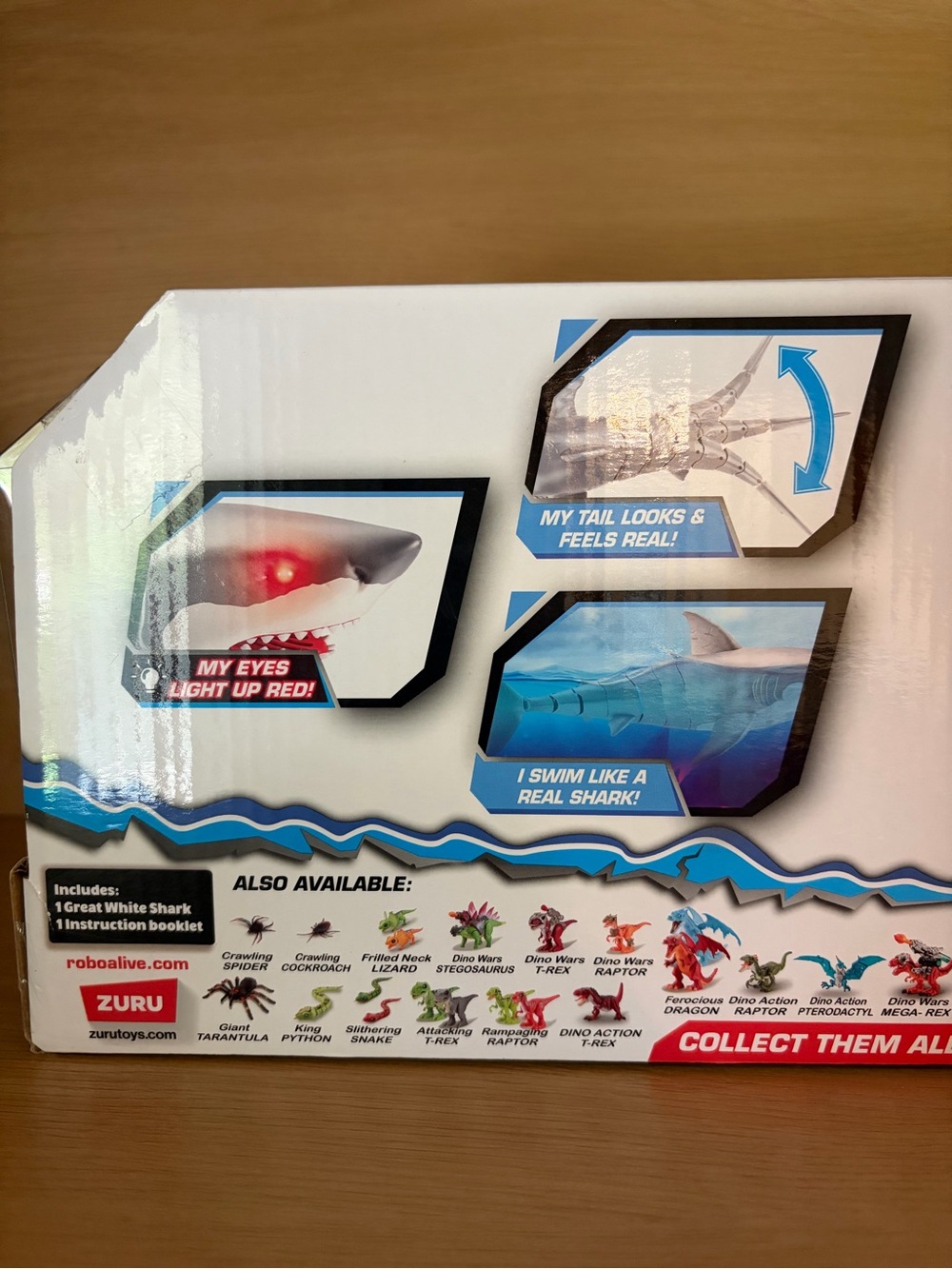 ✨$12✨NEW Zuru Robo Alive Great White Shark 🦈 - Picture 5 of 8